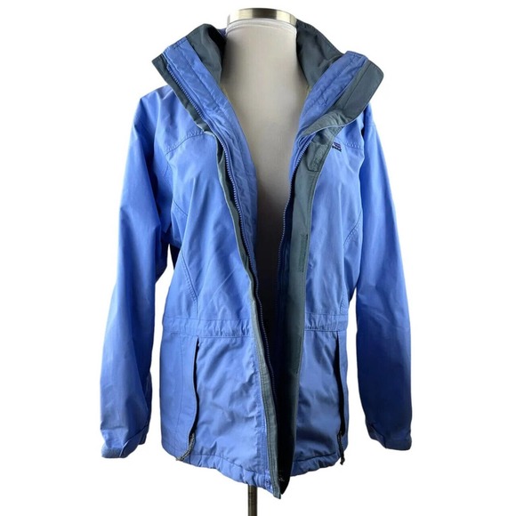 Patagonia Liquid Sky GoreTex Purple Blue Jacket Coat Women's Size Large HW9401 - Picture 15 of 16
